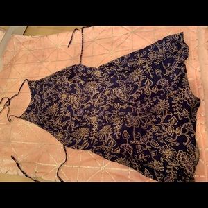 Tie back halter romper